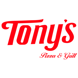 Tony's Grill & Pizza logo.